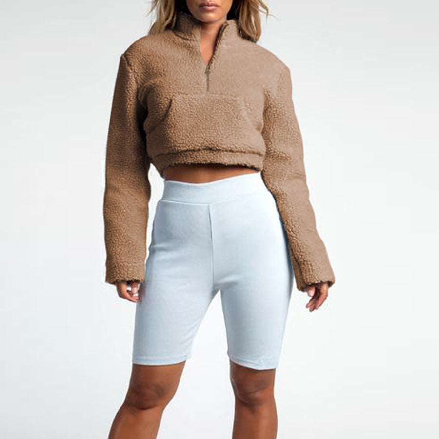 Polo Cropped Faux