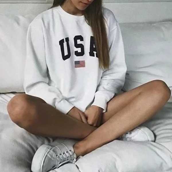 USA College Crewnecks