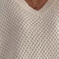 Chunky V Neck